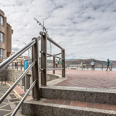 Appartamento Flatguest Canteras 10 + Wifi + 5 Pax Las Palmas de Gran Canaria